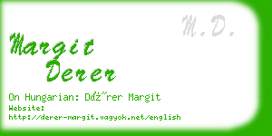 margit derer business card